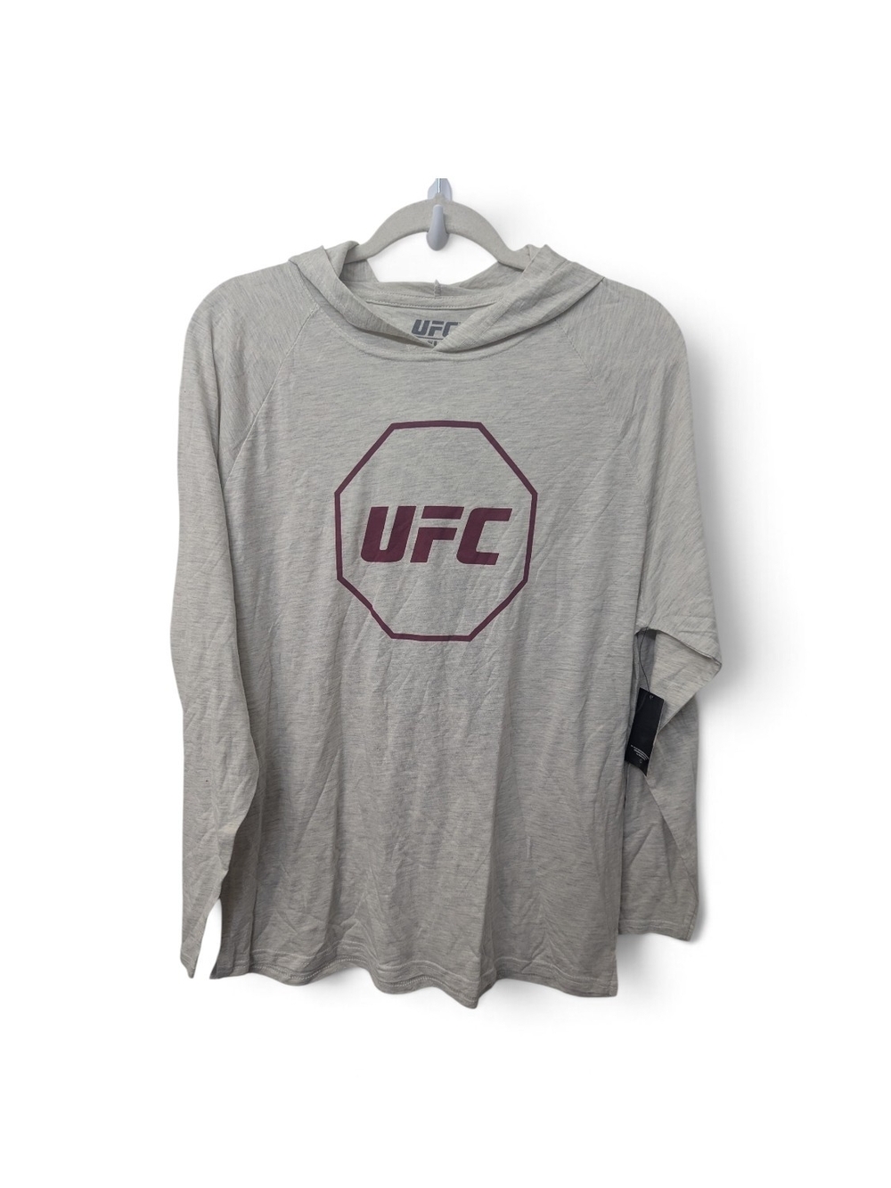 UFC Cream Hoodie with Logo